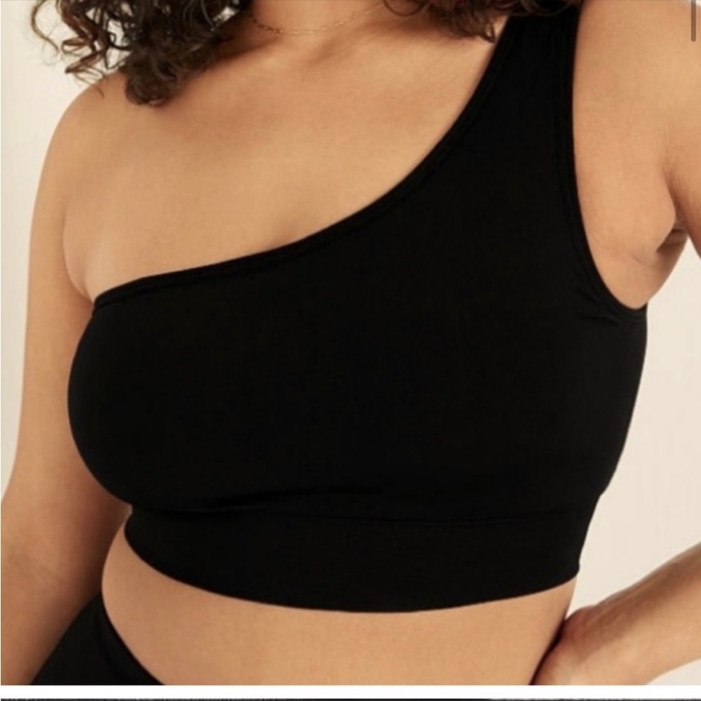 PINK Victoria’s Secret One Shoulder Sports Bra